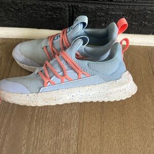 Adidas Blue and Pink Sneakers with Breathable Mesh